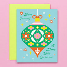 Load image into Gallery viewer, Merry Little Ornament Christmas Card