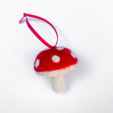 Load image into Gallery viewer, Toadstool Felt Ornament