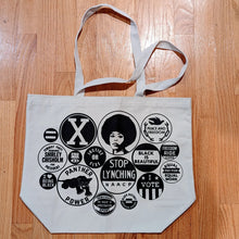 Load image into Gallery viewer, Power Button Tote Bag | Cream