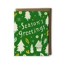 Load image into Gallery viewer, Season's Greetings Holiday Greeting Card
