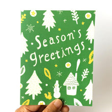 Load image into Gallery viewer, Season's Greetings Holiday Greeting Card