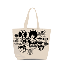 Load image into Gallery viewer, Power Button Tote Bag | Cream