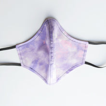 Load image into Gallery viewer, Purple & Pink Tie Dye Face Mask