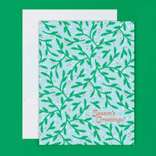 Load image into Gallery viewer, Holly Greetings Card