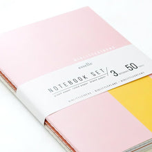 Load image into Gallery viewer, Big Little Softcover Notebook, set of 3