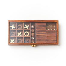 Load image into Gallery viewer, Rosewood 3-in-1 Game Set