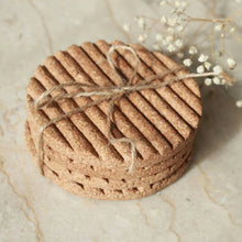 Load image into Gallery viewer, Wave Cork Coasters