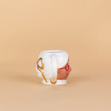 Load image into Gallery viewer, Mrs. Cocoa Claus Mug in Caramel