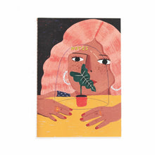 Load image into Gallery viewer, Alocasia Canvas Notebook