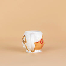Load image into Gallery viewer, Mrs. Cocoa Claus Mug in Honey