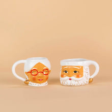 Load image into Gallery viewer, Mrs. Cocoa Claus Mug in Honey