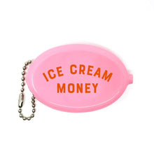 Load image into Gallery viewer, Ice Cream Money Coin Pouch
