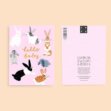 Load image into Gallery viewer, Usagi Three Baby Card

