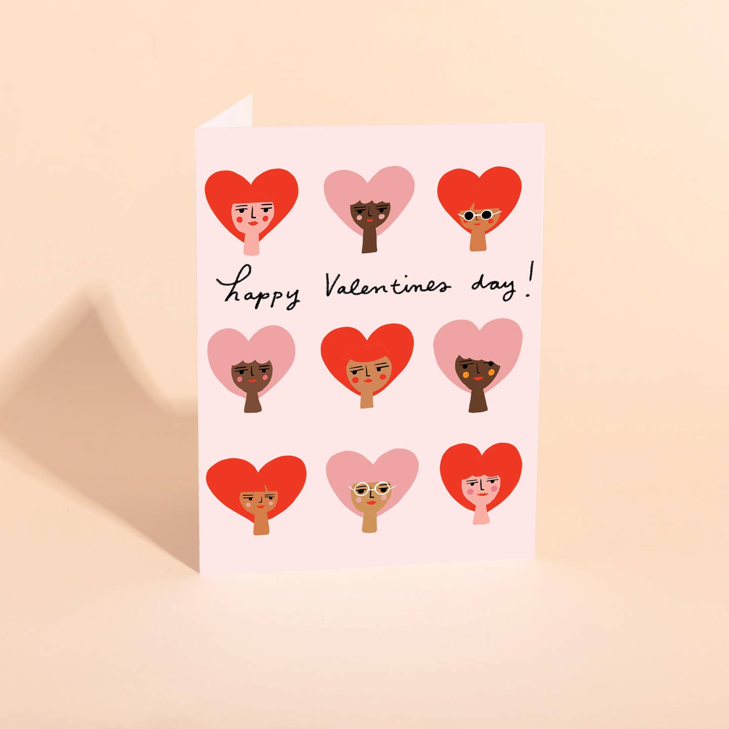 Heart Babes Greeting Card