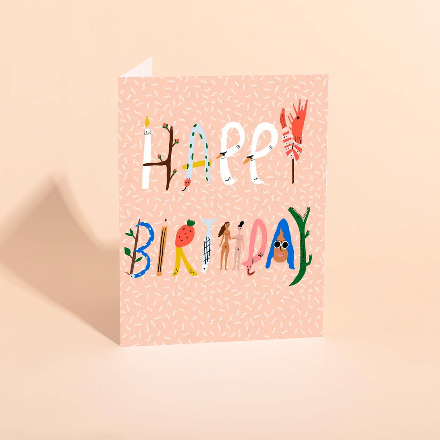 Spell It Out Birthday Card
