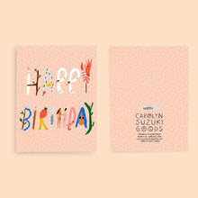 Load image into Gallery viewer, Spell It Out Birthday Card

