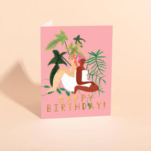 Load image into Gallery viewer, Botanical Women Birthday Card
