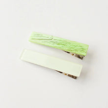 Load image into Gallery viewer, Femmes Hair Clip Set | Green
