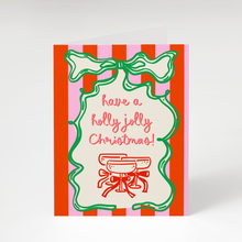 Load image into Gallery viewer, Holly Jolly Christmas Card
