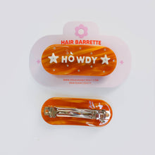 Load image into Gallery viewer, Howdy Barrette
