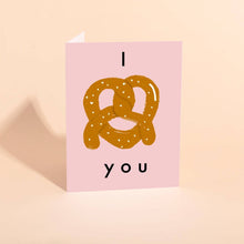Load image into Gallery viewer, Pretzel Love Greeting Card
