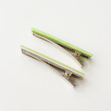 Load image into Gallery viewer, Femmes Hair Clip Set | Green
