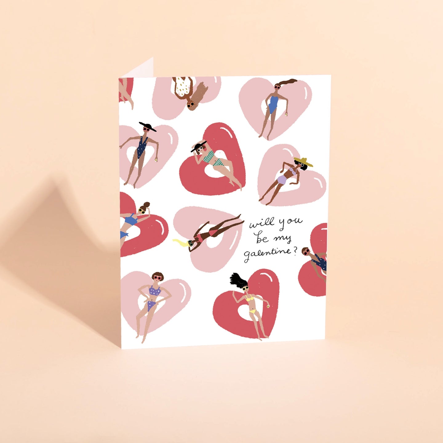 Floating Forever Valentine’s Day Card