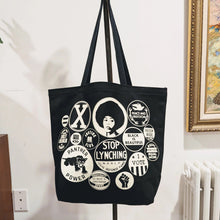 Load image into Gallery viewer, Power Button Tote Bag | Black
