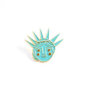 Lady Liberty Enamel Pin