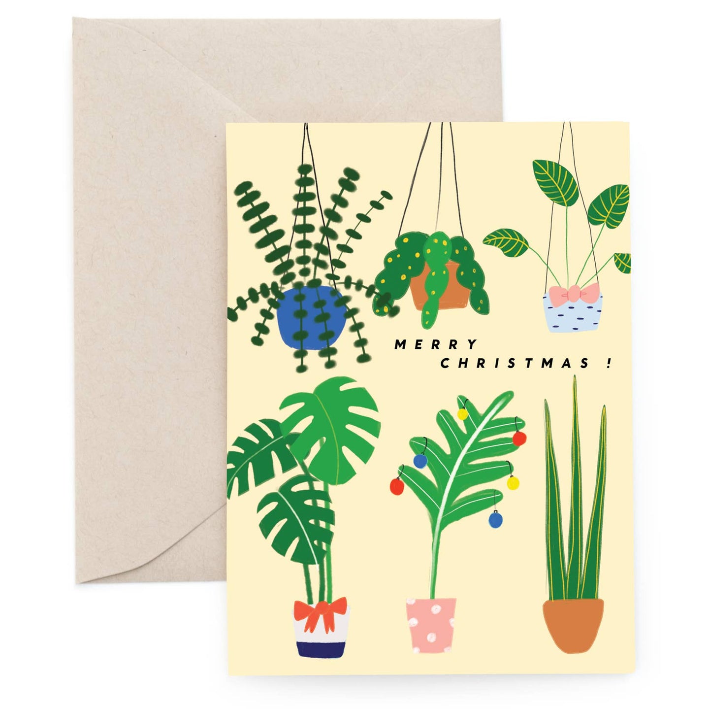 Greenhouse Christmas Holiday Card