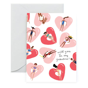 Floating Forever Greeting Card