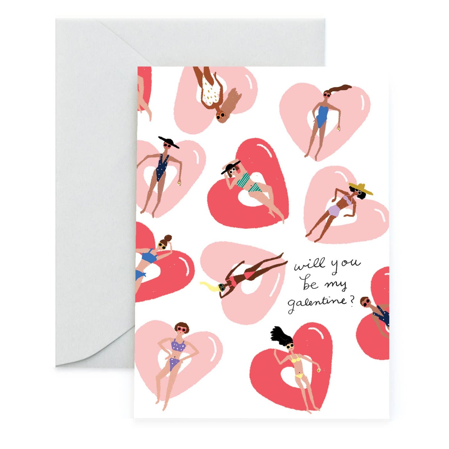 Floating Forever Greeting Card