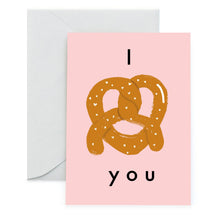 Load image into Gallery viewer, Pretzel Love Greeting Card
