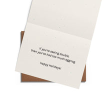 Load image into Gallery viewer, Eggnog Christmas Card
