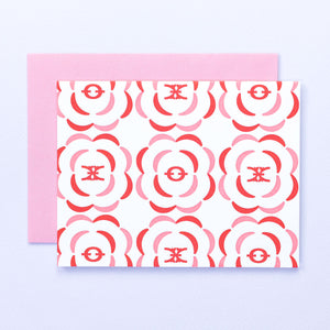 XOXO Letterpress Card