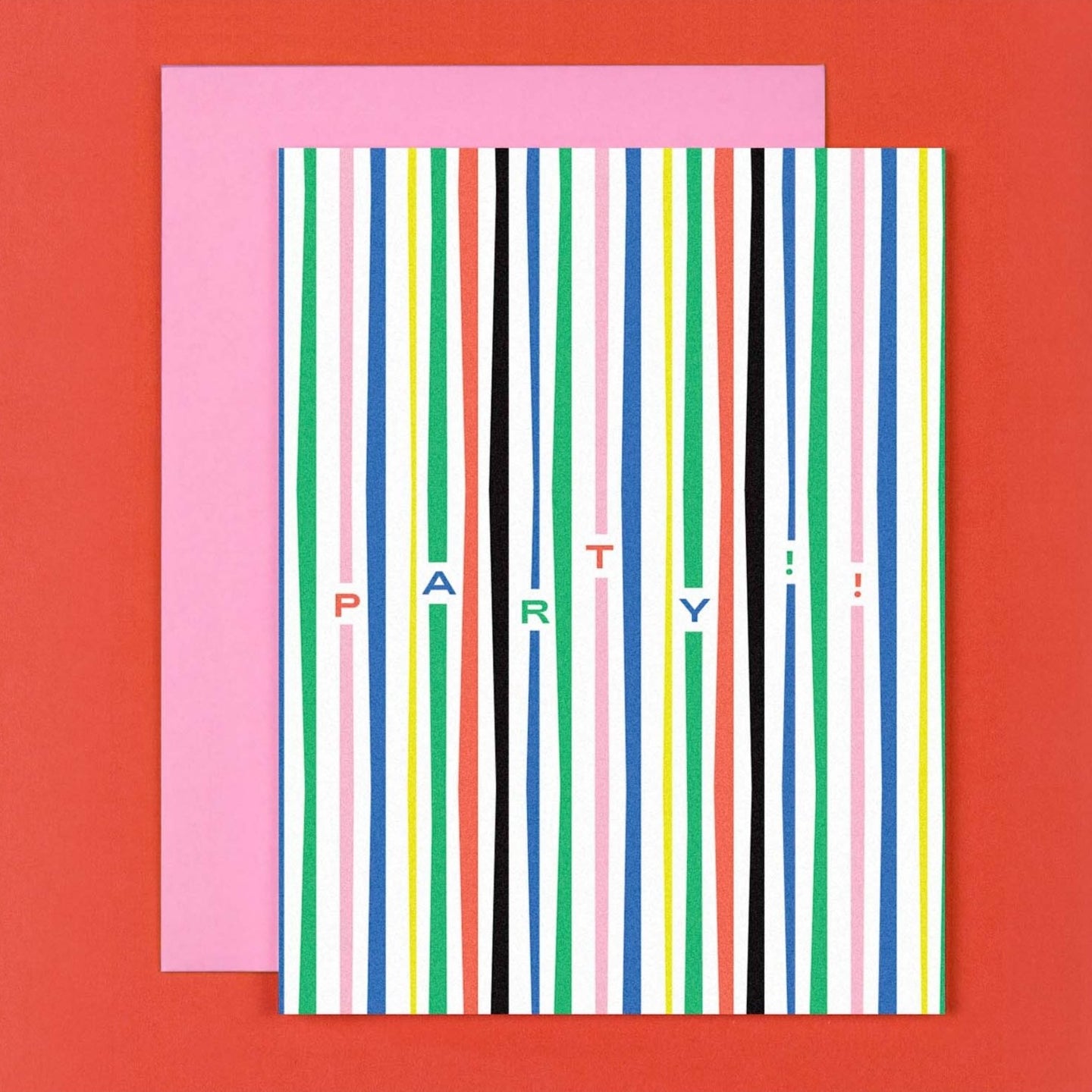 Party Streamers Card