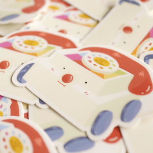 Call Me Baby Sticker