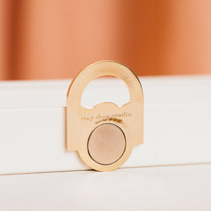 Circle Arch Bottle Opener Magnet