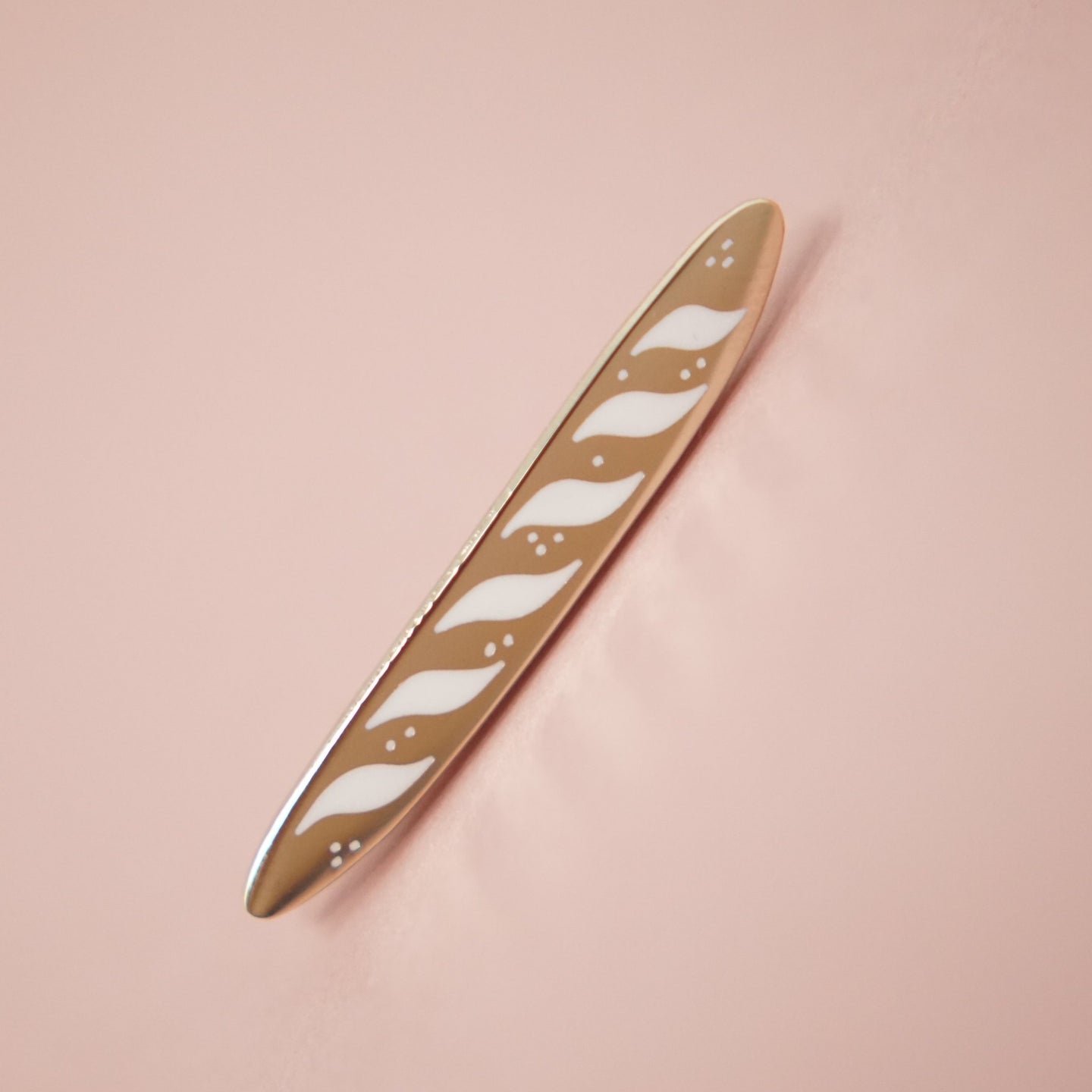 Baguette Enamel Pin