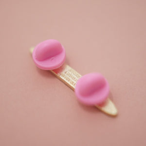 Baguette Enamel Pin