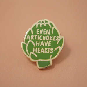 Artichoke Enamel Pin