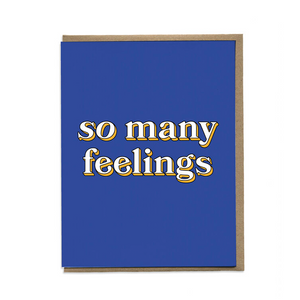 Feelings Greeting Card