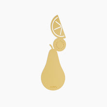 Load image into Gallery viewer, Brass Bookmark in Pear
