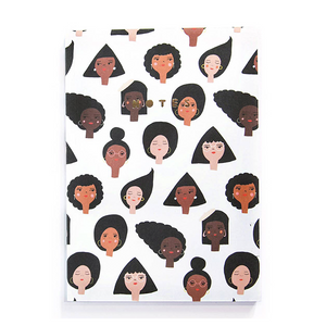 Geometric Girls Notebook
