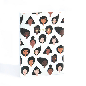 Geometric Girls Notebook