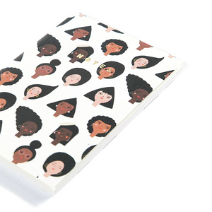 Geometric Girls Notebook