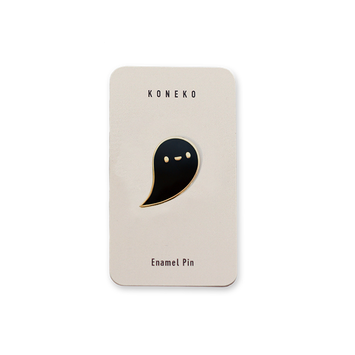 Ghost Enamel Pin