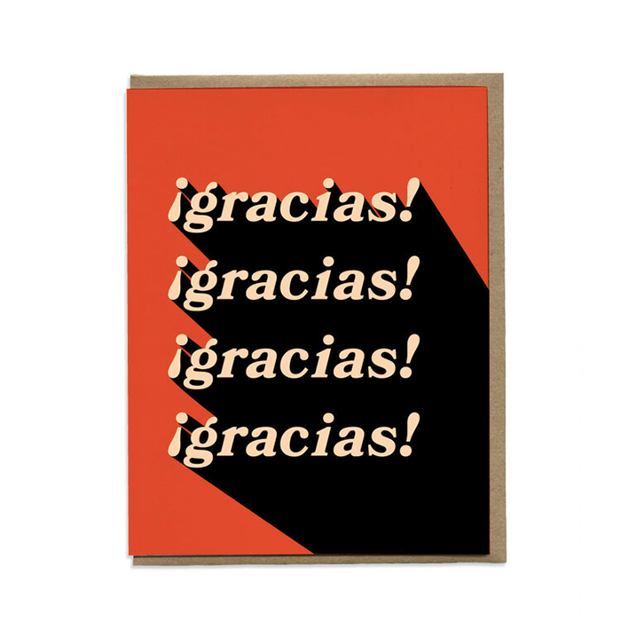 Gracias Greeting Card