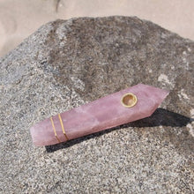 Load image into Gallery viewer, Rose Quartz Pipe

