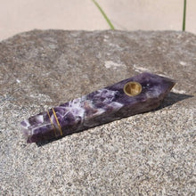 Load image into Gallery viewer, Purple Amethyst Pipe
